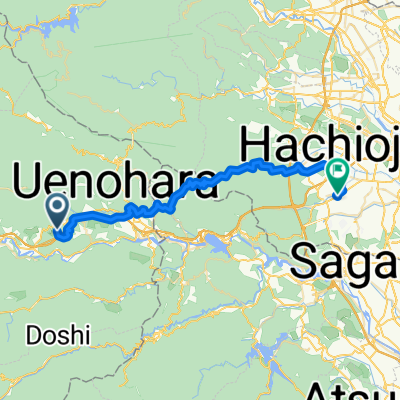 犬目, 上野原市へ東浅川町, 八王子市
