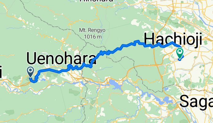 犬目, 上野原市へ東浅川町, 八王子市