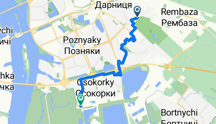 Сентябрьская улица, Киев до Софии Русовой улица, Киев