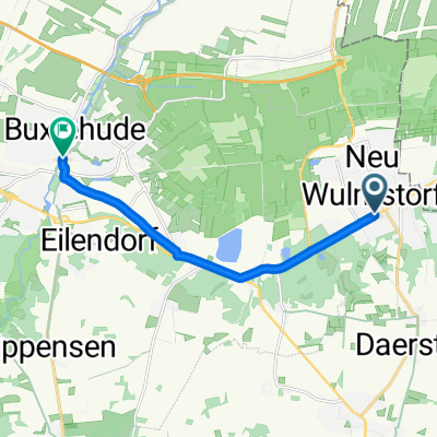 Hauptstraße, Neu Wulmstorf nach Poststraße, Buxtehude