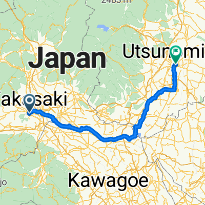 八島町, 高崎市へ川向町, 宇都宮市