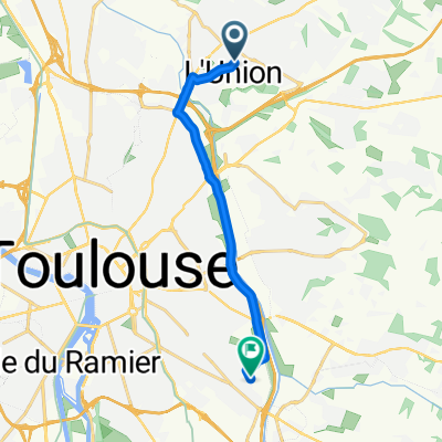 Impasse du Col de la Perche, L'Union à Chemin de la Terrasse, Toulouse