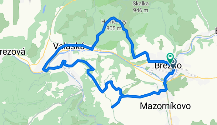 Trasa z Nám. gen. M. R. Štefánika