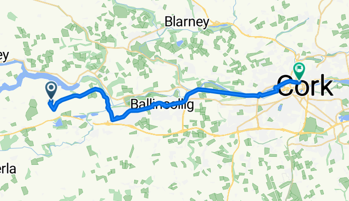 Route to Saint Patrick's Hill