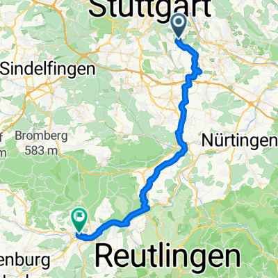 Von Stuttgart bis Tübingen