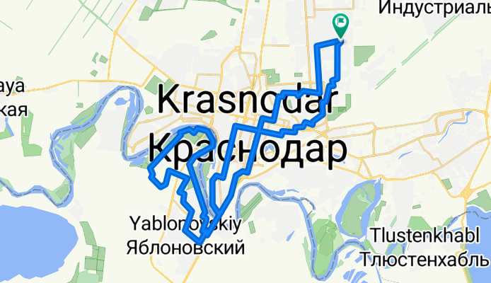 Боспорская улица, Краснодар до Боспорская улица, Краснодар