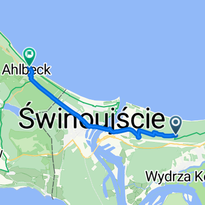 Swinemünde nach Promenade, Heringsdorf