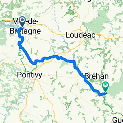 Rue de Bellevue nach Rue Aimé Jeglot