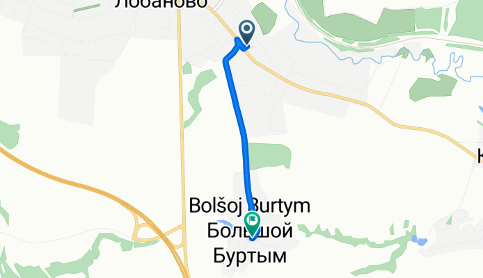 От Луговая улица до Неизвестная Дорога