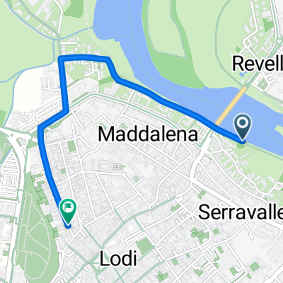 Route in Lodi