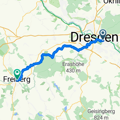 nach Freiberg