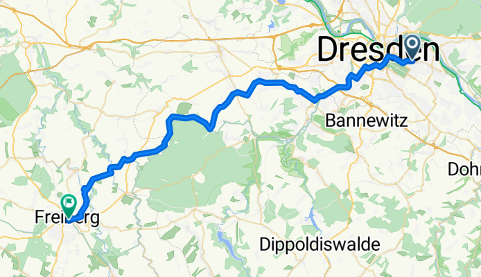 nach Freiberg