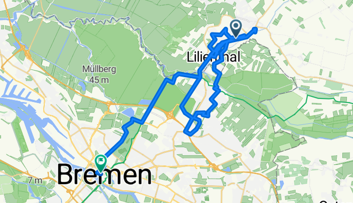 Königsberger Straße 17F nach Jakobikirchhof