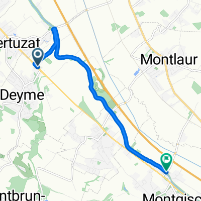 Monges, Deyme to Martrettes, Montgiscard