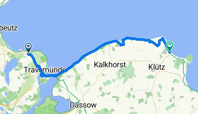 Am Wittinghaaf, Timmendorfer Strand nach Klützer Straße, Boltenhagen
