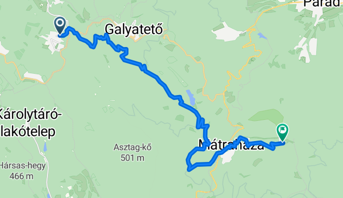 Zrínyi Miklós utca - Kékestető