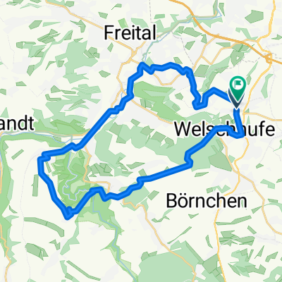 Windbergstraße, Bannewitz nach Windbergstraße, Bannewitz