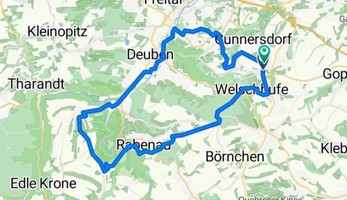 Windbergstraße, Bannewitz nach Windbergstraße, Bannewitz