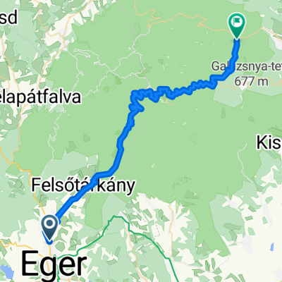 Eger - Erzsébet sétány