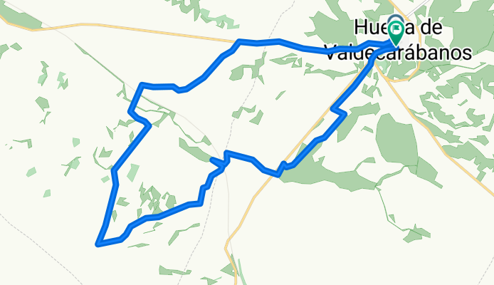 Calle Rodríguez de la Fuente, Huerta de Valdecarábanos a Calle Rodríguez de la Fuente, Huerta de Valdecarábanos