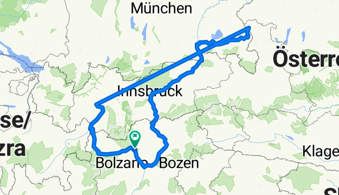 Arnsdorfer Straße nach Romstraße