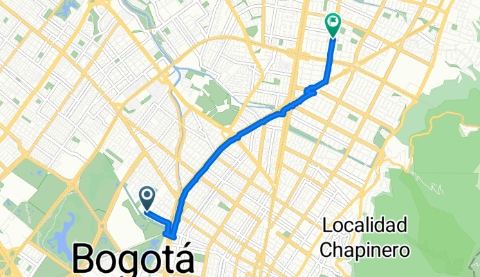 De Carrera # 64A-44 a Calle 19-58