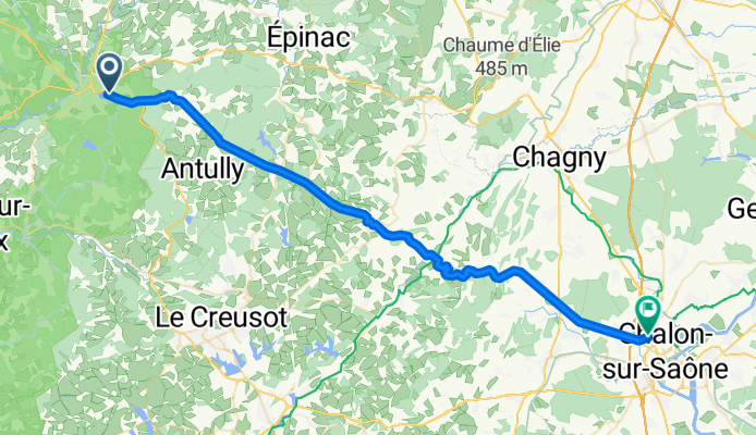 Autun to Chalon-sur-Saône