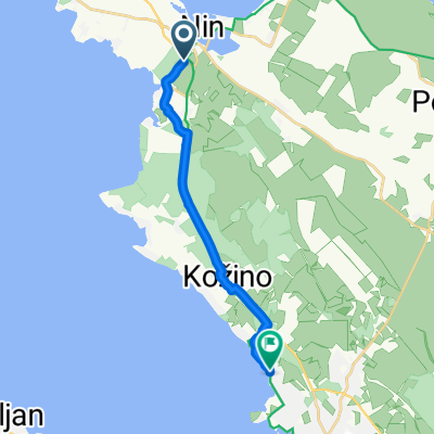 Nin to Krešimirova obala, Zadar