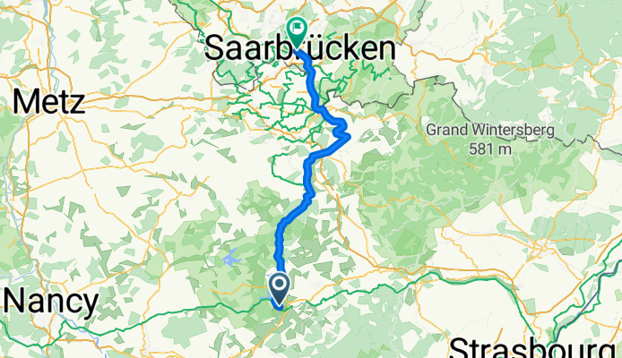 Lorquin - Saarbrücken