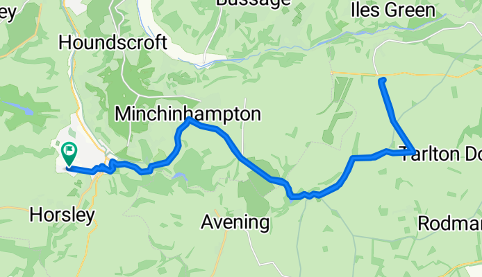 Shortwood Road, Stroud to Stone Cottages, Stroud