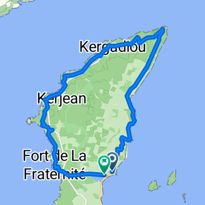 Route de la Fraternité, Roscanvel nach Route de Quelern, Roscanvel