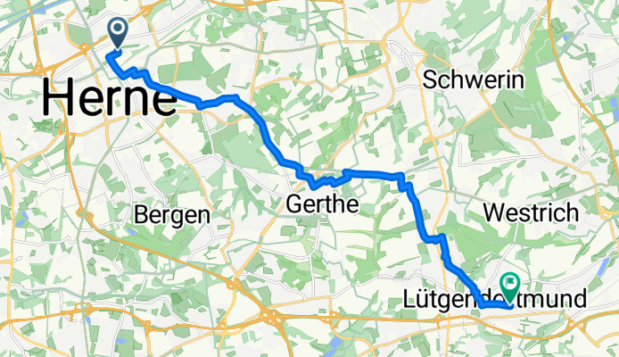 Eschstraße, Herne nach Lütgendortmunder Straße, Dortmund
