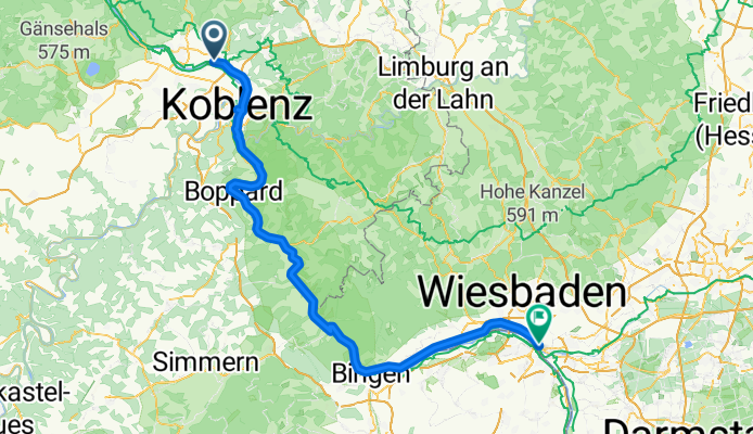 Von Engers nach Mainz-Kastel