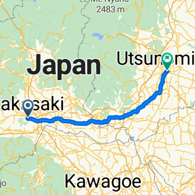 八島町, 高崎市へ川向町, 宇都宮市