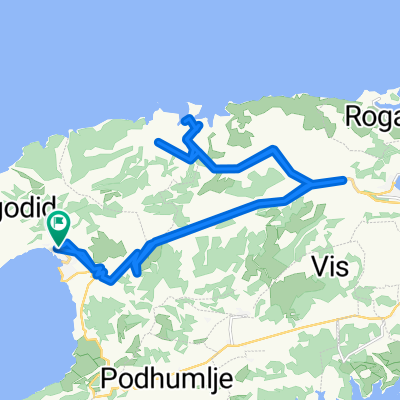 Ulica Vinka Foretića, Komiža to Ribarska ulica, Komiža