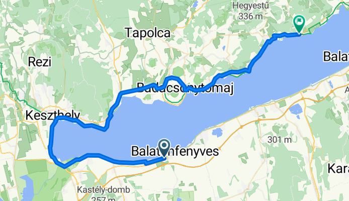 Balatonfenyves - Zánka