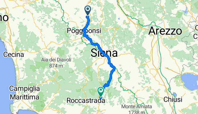Tavarnelle Val di Pesa - Civitella Marittima