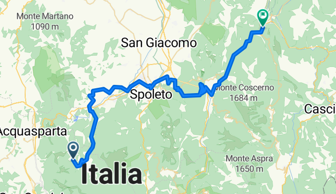 Acquasparta - Cerreto di Spoleto
