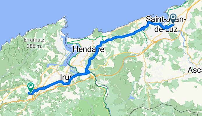 Route to Hotel Atalaia