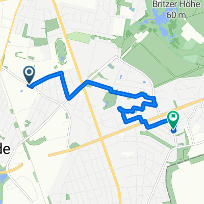 Daimlerstraße, Berlin nach Drusenheimer Weg, Berlin