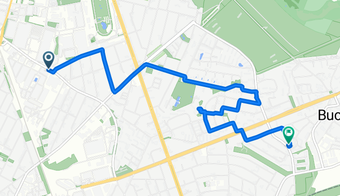 Daimlerstraße, Berlin nach Drusenheimer Weg, Berlin