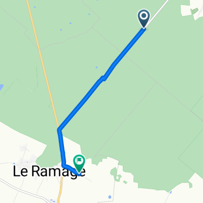 Route du Ramage do Rue de Motteux