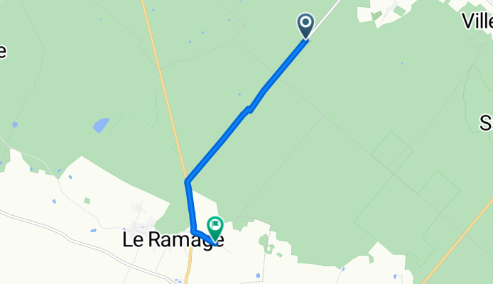 Route du Ramage do Rue de Motteux