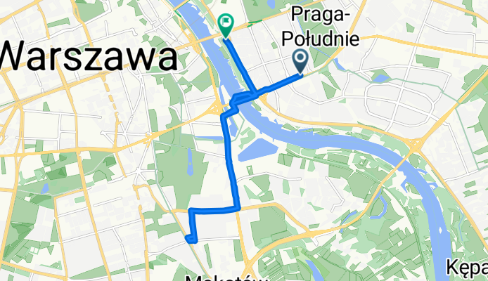 Międzynarodowa, Warszawa do Wybrzeże Szczecińskie, Warszawa