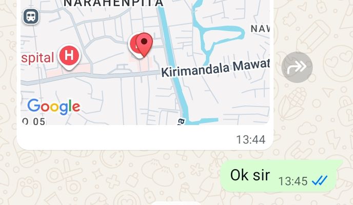Photo 2 of the Bikemap route "2025.09.23 දින 1700 පැයේ සිට 1900 පැය දක්වා"