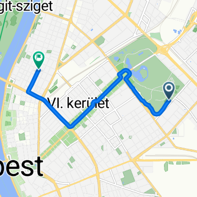 Mária út M01-Máriacel-Budapest-Csíksomlyó, Budapest to Pannónia utca, Budapest