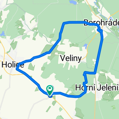 Jelení les, Borohrádek, Holice