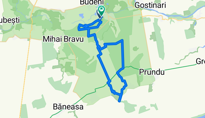 Route to Strada Gelu Naum 605-608