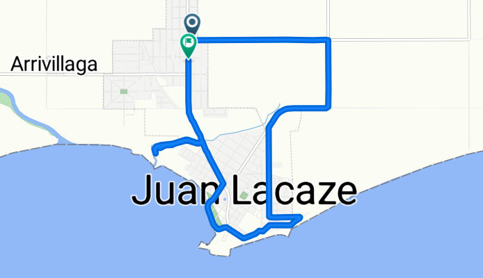Ruta 54, Juan Lacaze a Ruta 54, Juan Lacaze