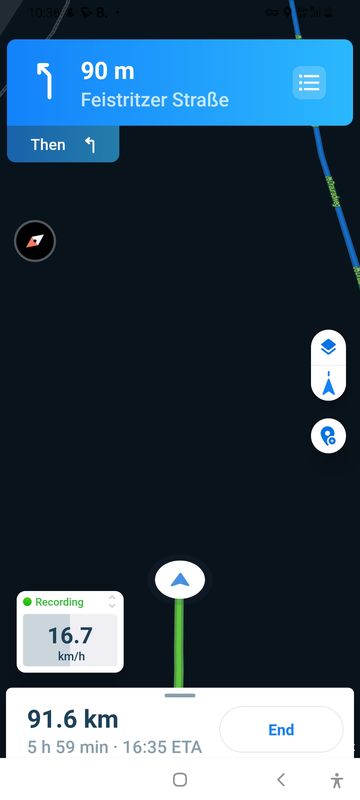 Leiningengasse to Umfahrungsstraße